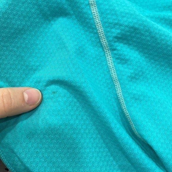 Lululemon Athletic Racerback Tunic Running Tennis Dress Sleeveless Tank Turquois - Picture 8 of 8